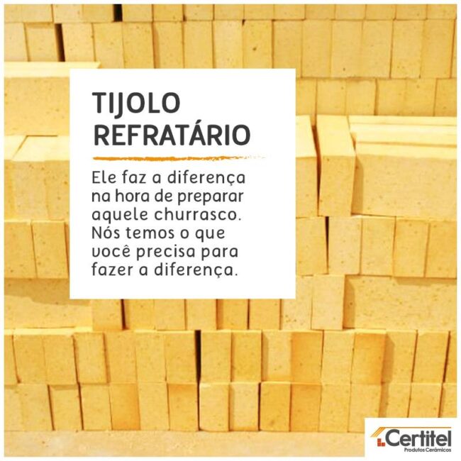 tijolo refratário