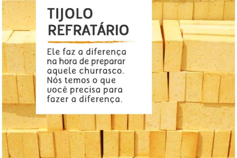 tijolo refratário